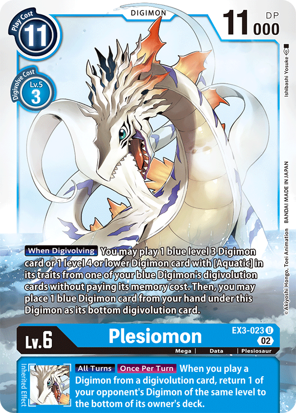 EX03-023 Plesiomon Uncommon