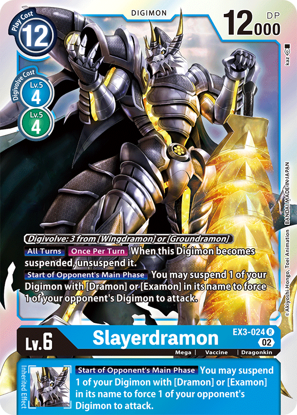 EX03-024 Slayerdramon Rare