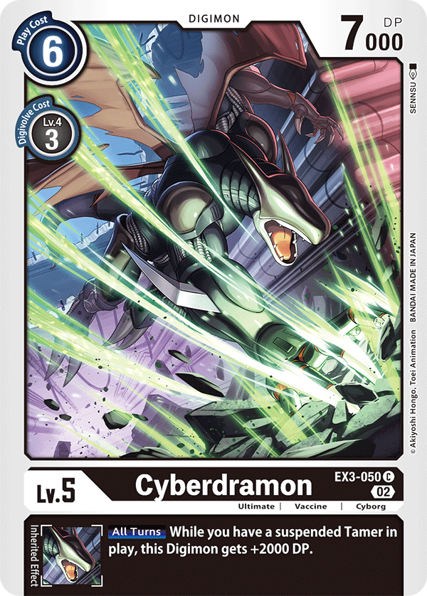 EX03-050 Cyberdramon Common