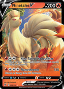 026/192 Ninetales V Ultra Rare Rebel Clash