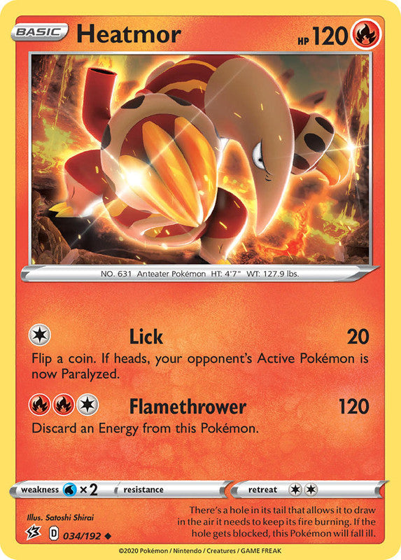 034/192 Heatmor Uncommon Rebel Clash