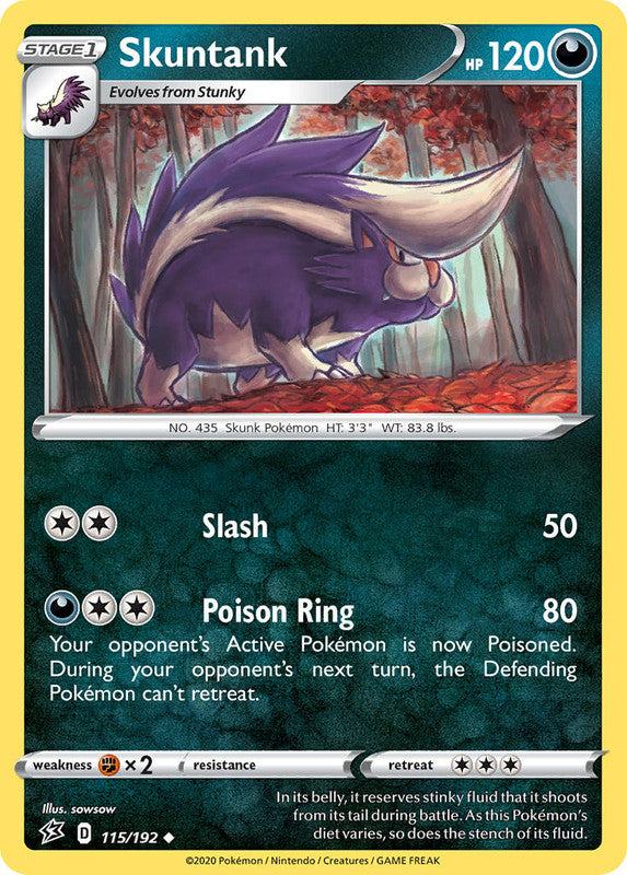 115/192 Skuntank Uncommon Rebel Clash