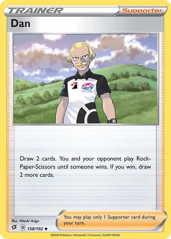 158/192 Dan Trainer Uncommon Rebel Clash