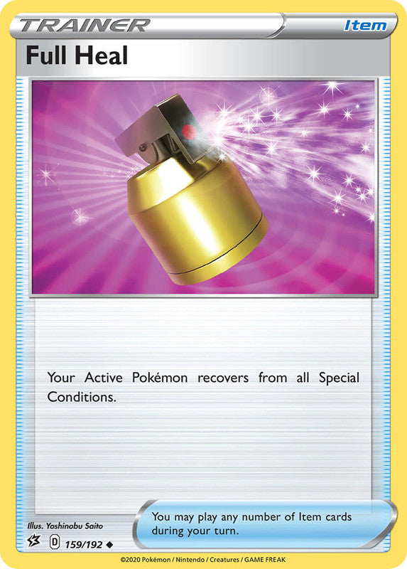 159/192 Full Heal Trainer Uncommon Rebel Clash