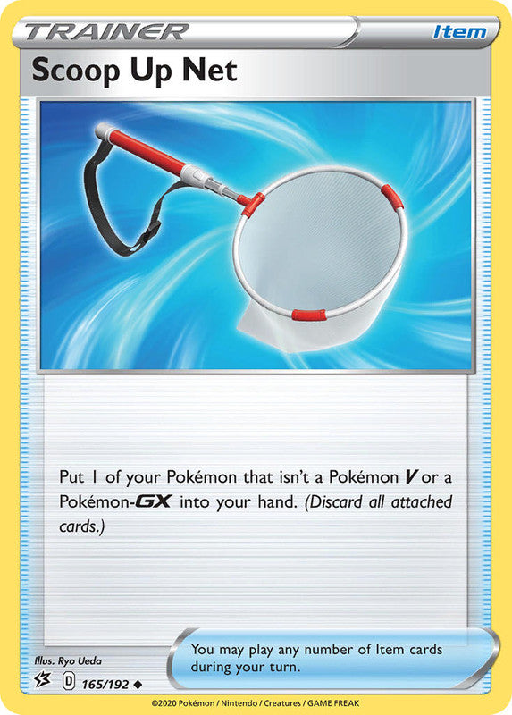 165/192 Scoop Up Net Trainer Uncommon Rebel Clash
