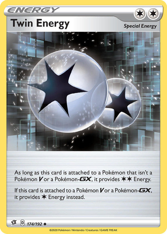 174/192 Twin Energy Trainer Uncommon Rebel Clash
