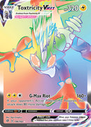 196/192 Toxtricity VMAX Hyper Secret Rare Rebel Clash