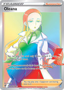 202/192 Oleana Hyper Secret Rare Trainer Rebel Clash