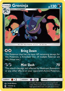 117/214 Greninja Holo Rare Unbroken Bonds