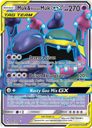 196/214 Muk & Alolan Muk GX Full Art Unbroken Bonds