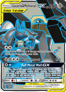 203/214 Lucario & Melmetal GX Full Art Unbroken Bonds
