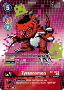 Ex1-005 Tyrannomon Alt Art Classic Collection Single Card