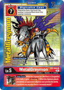Ex1-008 Metalgreymon Alt Art Classic Collection Single Card