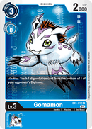 Ex1-012 Gomamon Common Classic Collection Single Card