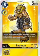 Ex1-027 Leomon Rare Classic Collection Single Card