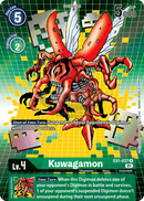 Ex1-037 Kuwagamon Alt Art Classic Collection Single Card