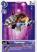 Ex1-055 Tapirmon Common Classic Collection Single Card
