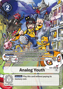 Ex1-066 Analog Youth Alt Art Classic Collection Single Card