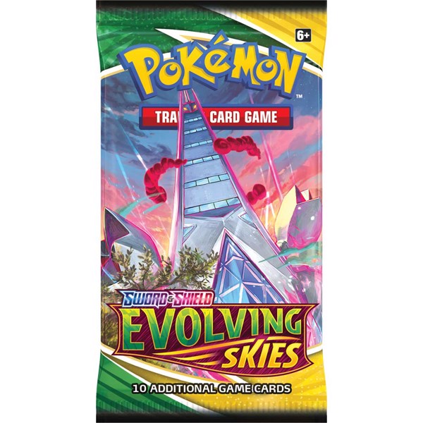 Pokemon TCG Evolving Skies Booster Pack (Assorted)