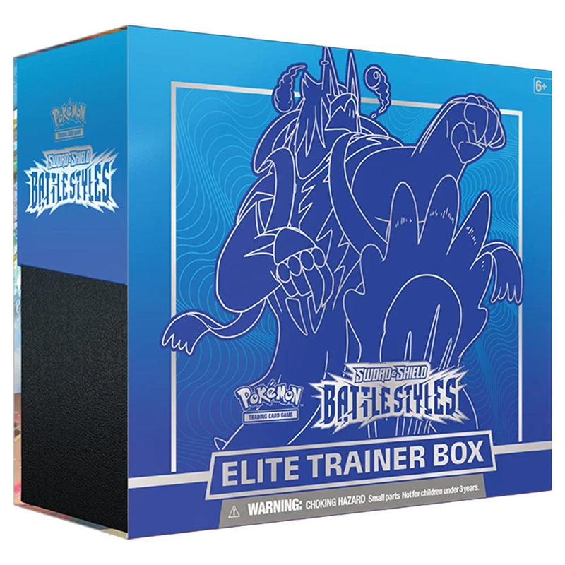 Pokemon TCG Sword & Shield Battle Styles Elite Trainer Box (Blue)