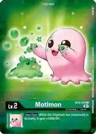 BT9-004 Motimon Box Topper ALTERNATE ART