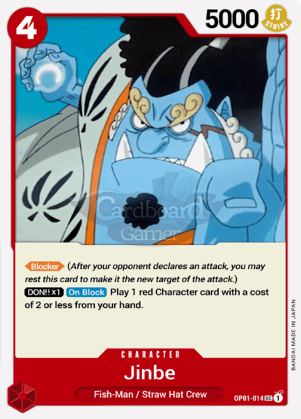 Op01-014 Jinbe Uncommon Single Card