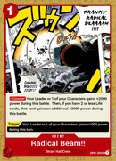 Op01-029 Radical Beam!! Uncommon Single Card