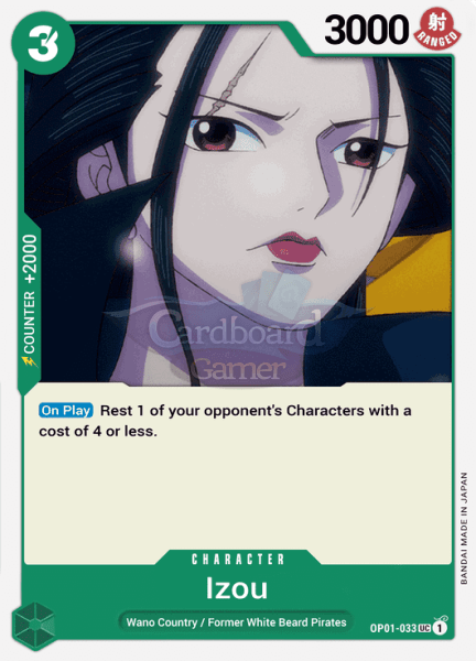 Op01-033 Izou Uncommon Single Card