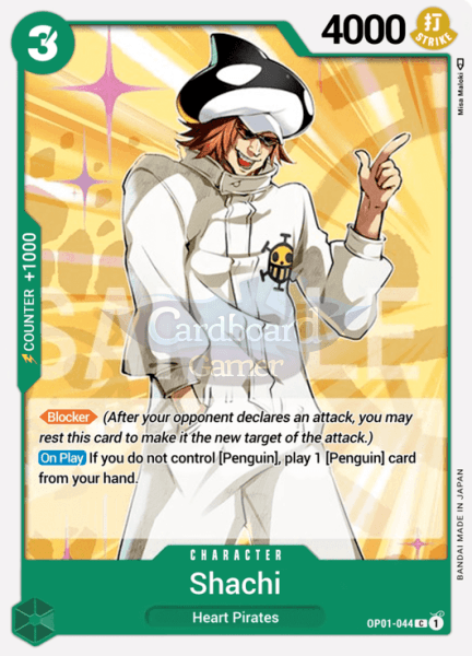 Op01-044 Shachi Common Single Card