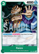 Op01-052 Raizo Uncommon Single Card