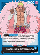 Op01-060 Donquixote Doflamingo Leader Single Card