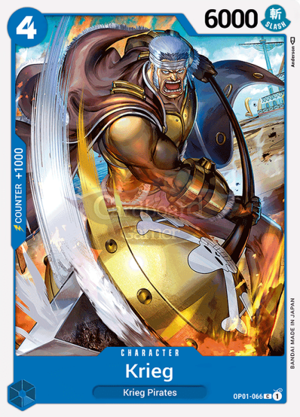 Op01-066 Krieg Common Single Card