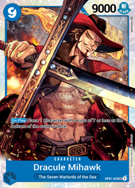 Op01-070 Dracule Mihawk Super Rare Single Card