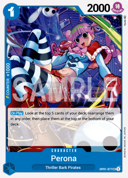 Op01-077 Perona Uncommon Single Card