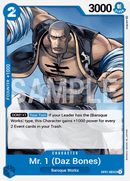 Op01-083 Mr. 1 (Daz Bones) Uncommon Single Card