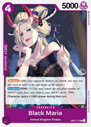 Op01-111 Black Maria Rare Single Card