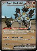 250/182 Sandy Shock EX Special Illustration Rare Paradox Rift