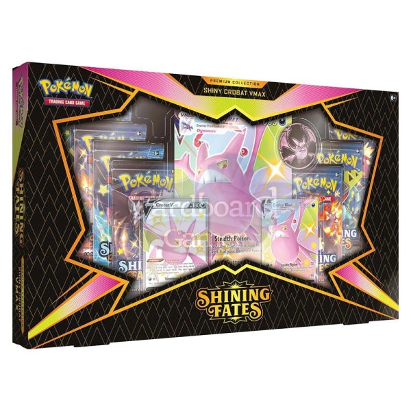 Pokemon Tcg Shining Fates Premium Collection Box (Pre-Order) Crobat V Collector