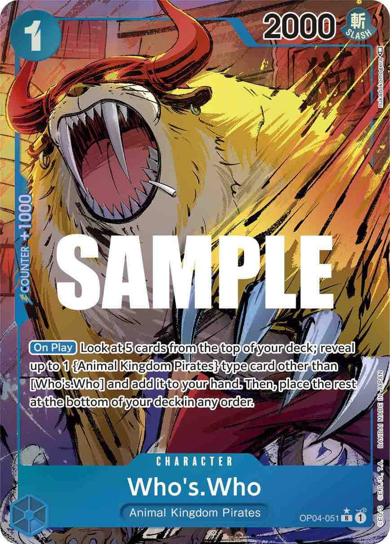 OP04-051A - Who's Who Alternate Art
