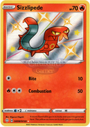 Sv018/sv122 Sizzlipede Holo Shiny Rare Shining Fates Single Card