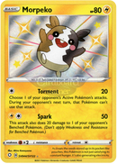 Sv044/sv122 Morpeko Holo Shiny Rare Shining Fates Single Card
