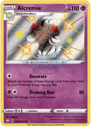 Sv058/sv122 Alcremie Holo Shiny Rare Shining Fates Single Card
