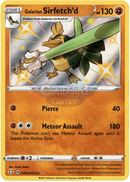 Sv064/sv122 Galarian Sirfetchd Holo Shiny Rare Shining Fates Single Card