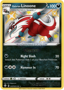 Sv079/sv122 Galarian Linoone Holo Shiny Rare Shining Fates Single Card