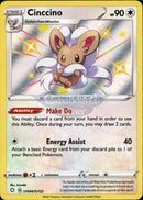 Sv094/sv122 Cinccino Holo Shiny Rare Shining Fates Single Card