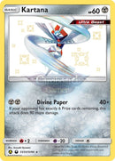 Sv33/sv94 Kartana Rare Holo Shiny Hidden Fates Single Card