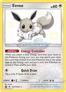 Sv41/sv94 Eevee Rare Holo Shiny Hidden Fates Single Card