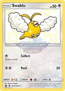 Sv42/sv94 Swablu Rare Holo Shiny Hidden Fates Single Card