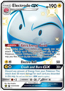 Sv57/sv94 Electrode Gx Full Art Shiny Secret Rare Hidden Fates Single Card